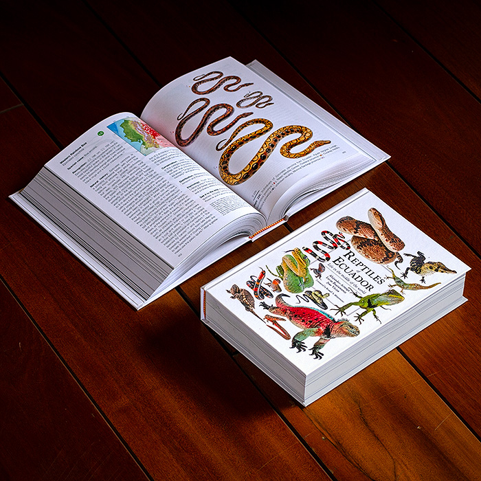 Cover of the Reptiles of Ecuador book